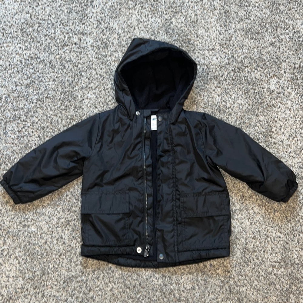 Boys 2T Old Navy Fleece Lined Jacket